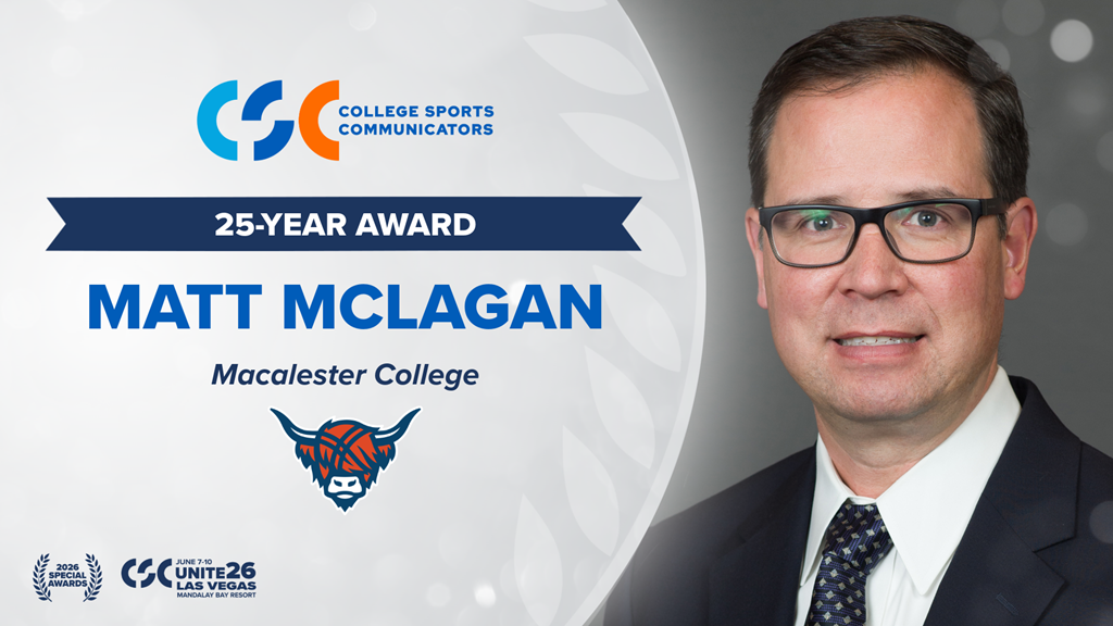 2026 Special Awards Salute: Matt McLagan - 25-Year Award